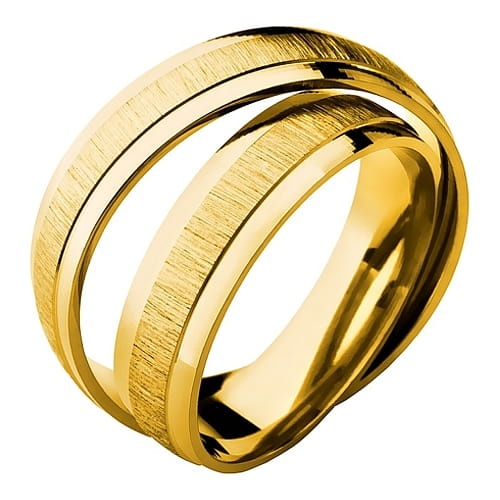 Vigselringar i 18k gult guld