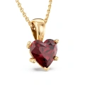02013-W001-4-Hänge i 14k gult guld med naturlig röd Swarovski-topas 1ct.webp