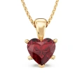 02013-W001-5-Hänge i 14k gult guld med naturlig röd Swarovski-topas 1ct.webp