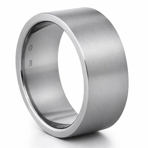 Vigselring i titan 10 mm