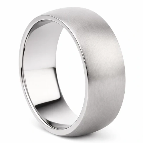 Vigselring i titan 9 mm